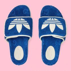 Gucci adidas slides