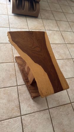 Real wood table