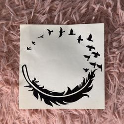 Birds Of A Feather Decal 