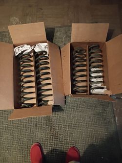 Front and rear springs for jeep wrangler