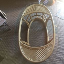 Braxton Culler Ratan/Wicker coffee table