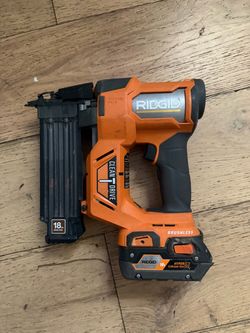 RIDGID 18V Brushless 18-Gauge Brad Nailer