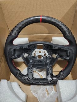 BRAND NEW 2015-2020 FORD F150 Real Carbon Fiber Steering Wheel
