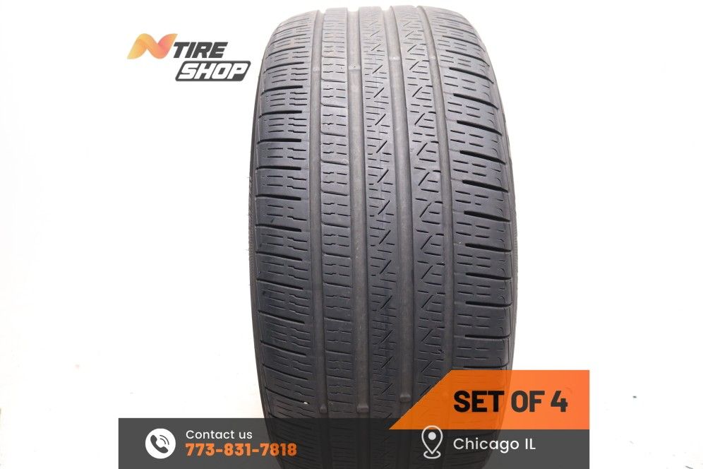 Set of 4 Used  7/32    245/40R18  97H  Pirelli  Cinturato P7 All Season AO