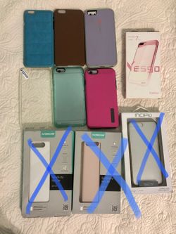 iPhone 8+/7 Plus Cases - NEW! i6S+/6+ cases - Excellent Condition!
