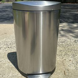 Stainless Steel Kitchen Garbage Can 