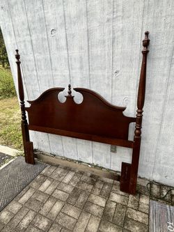 Full Or Queen Size Headboard Cherry Wood 