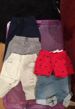 Baby pants and shorts size 3-6 months