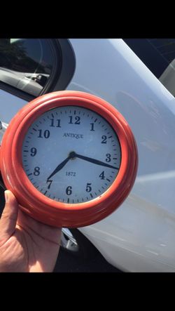 Historic Orange clock