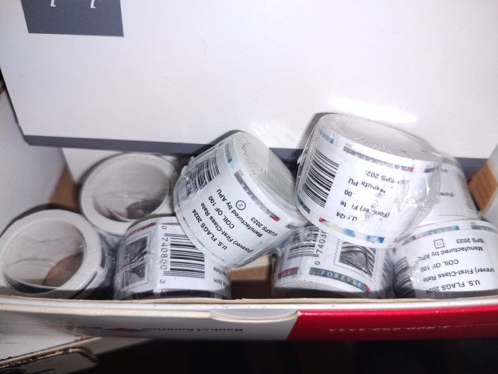 Forever USPS Postal Stamp New 100 Roll.