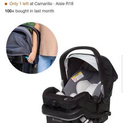 Baby Trend EZ-Lift PRO Infant Car Seat  with base- Madrid Black $70