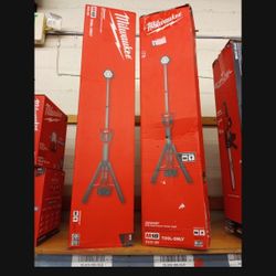 MILWAUKEE M18 DUAL POWER TOWER LIGHT. EACH. TOOL ONLY 