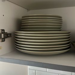 IKEA Sage Green Plate Set