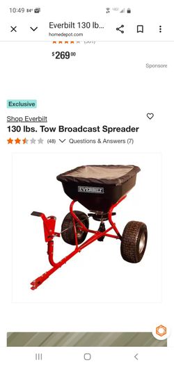 Fertilizer spreader