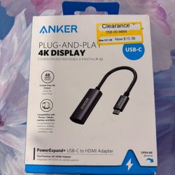 HDMI to USB C Adapter