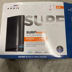 Arris G34 Docsis 3.1 Wifi 6