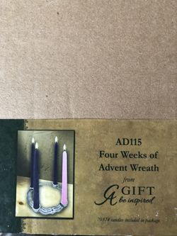 Four Weeks Of Advent Wreath 