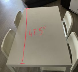 Table With 4 Chairs Pick Up Today