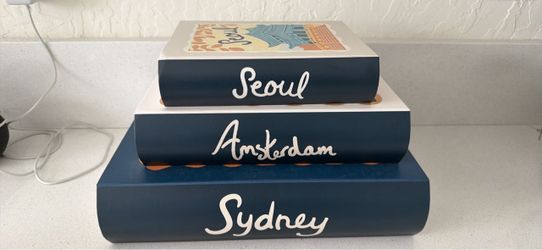 Nesting/Stackable Book storage boxes
