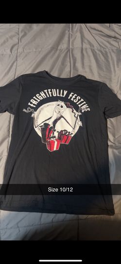 Christmas Shirt, Kids Size 10/12 Nightmare Before Christmas Jack