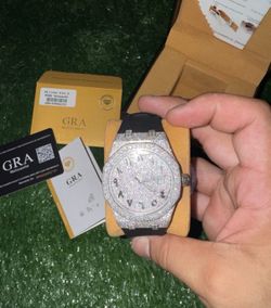 Moissanite Watch |9.5CT D Color | GRA Certified | Full Set | Brand New 💎