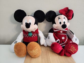 2014 Disney Christmas Mickey and Minnie