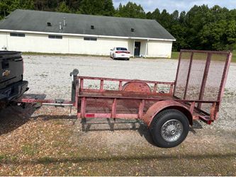 Lawn mower trailer