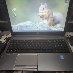 HP Probook w/charger&briefcase 
