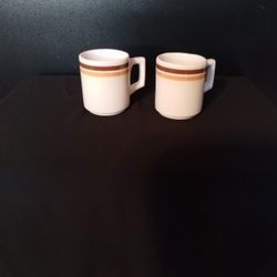 Vintage Buffalo China Restaurant Ware Coffee Cups 