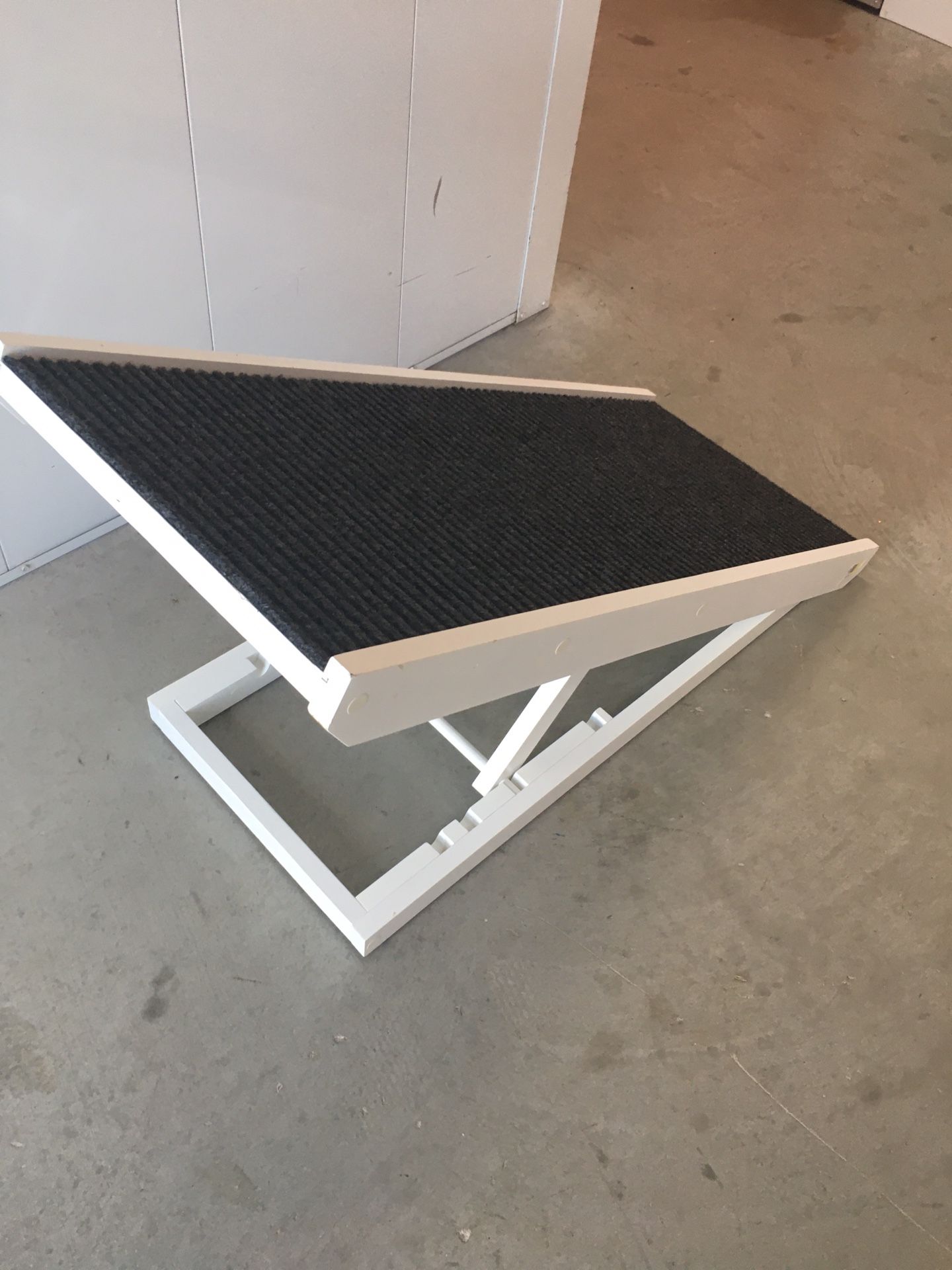 Pet Ramp for Dogs and Cats, Foldable and Height Adjustable with Non-Slip Finish, Pine 35.5" L x 16" W x 24" H, Black Pet Ramp: This pet ramp will help