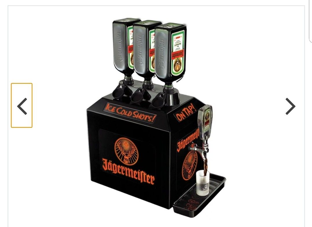 Jagermiester/ fireball tap machines