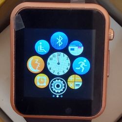 A-Series Rose Gold Smart Watch 