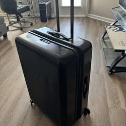 Large Hardside Check Luggage