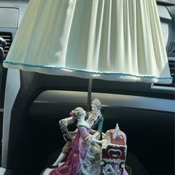 Dresden Style Antique Lamp