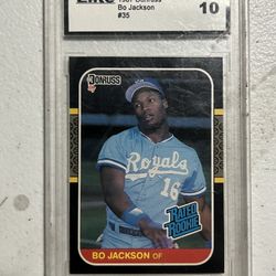 1987 Donruss - Rated Rookie #35 Bo Jackson 