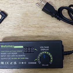 Universal Power Adapter Wefomey LGY-363000