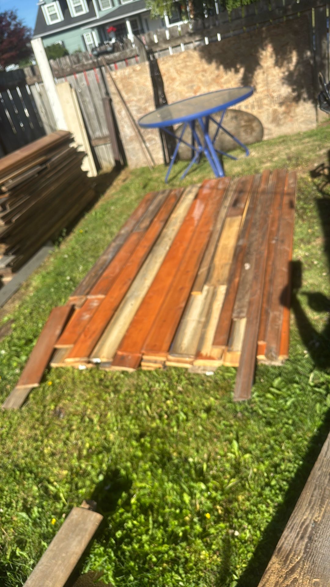 45+ Tongue In Groove Reclaimed Wood 5 1/4 “ X 8’ +