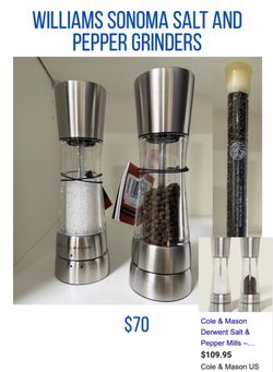 Cole & Mason Derwent Salt and Pepper Grinder Set