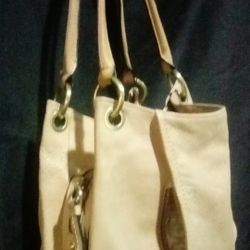 Gianni Bernini handbag Soft Slouchy Hobo Camel Pre Owned