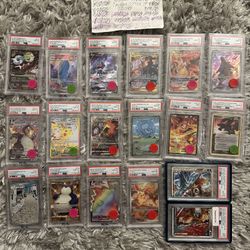 Pokémon Cards, Sealed, And Slabs 