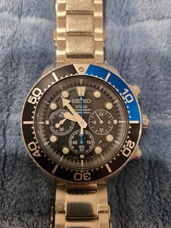 SEIKO Prospex Solar Chrono Diver Watch #SSC017P1