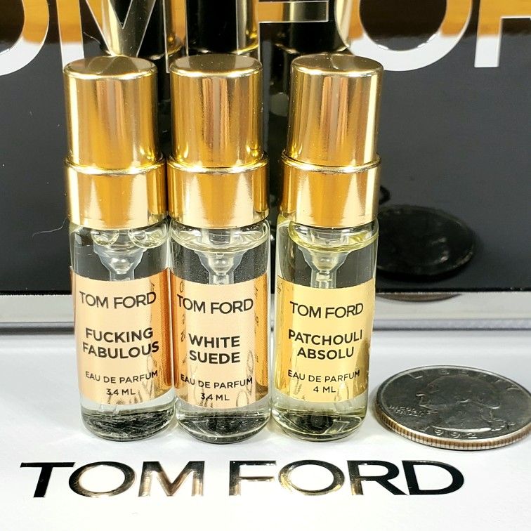 Tom Ford Fucking Fabulous, White Suede, Patchouli Absolu 3.4ml Perfume Spray