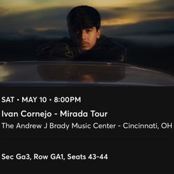Ivan Cornejo Tickets
