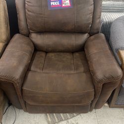 Brown Recliner 