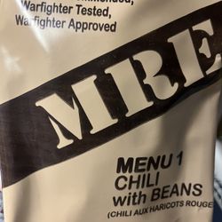 MRE CHILI WITH BEANS
