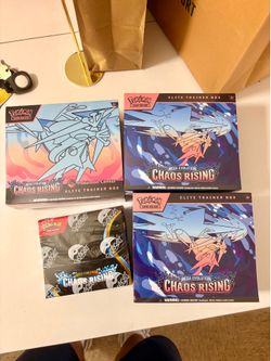 POKEMON CHAOS RISING SEALED