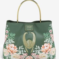 Brand New Marvel Loki Floral Handbag 