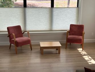Chairs and low table