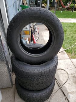 Tires / llantas 265/65/17