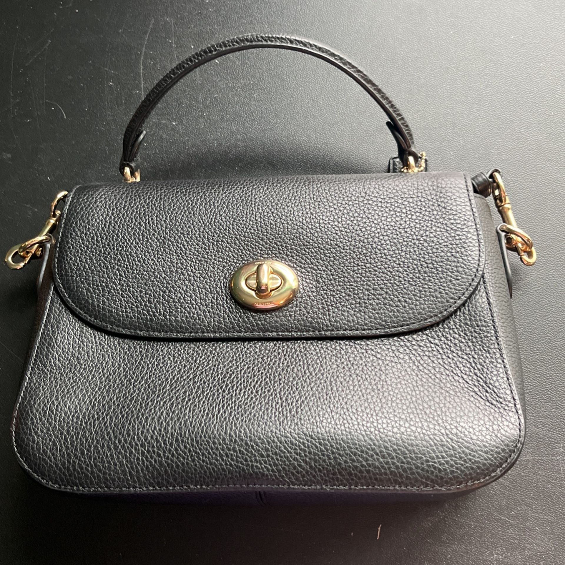 Black Coach Shoulder Bag
